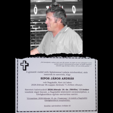 Index kép: Gyászjelentés című hírhez